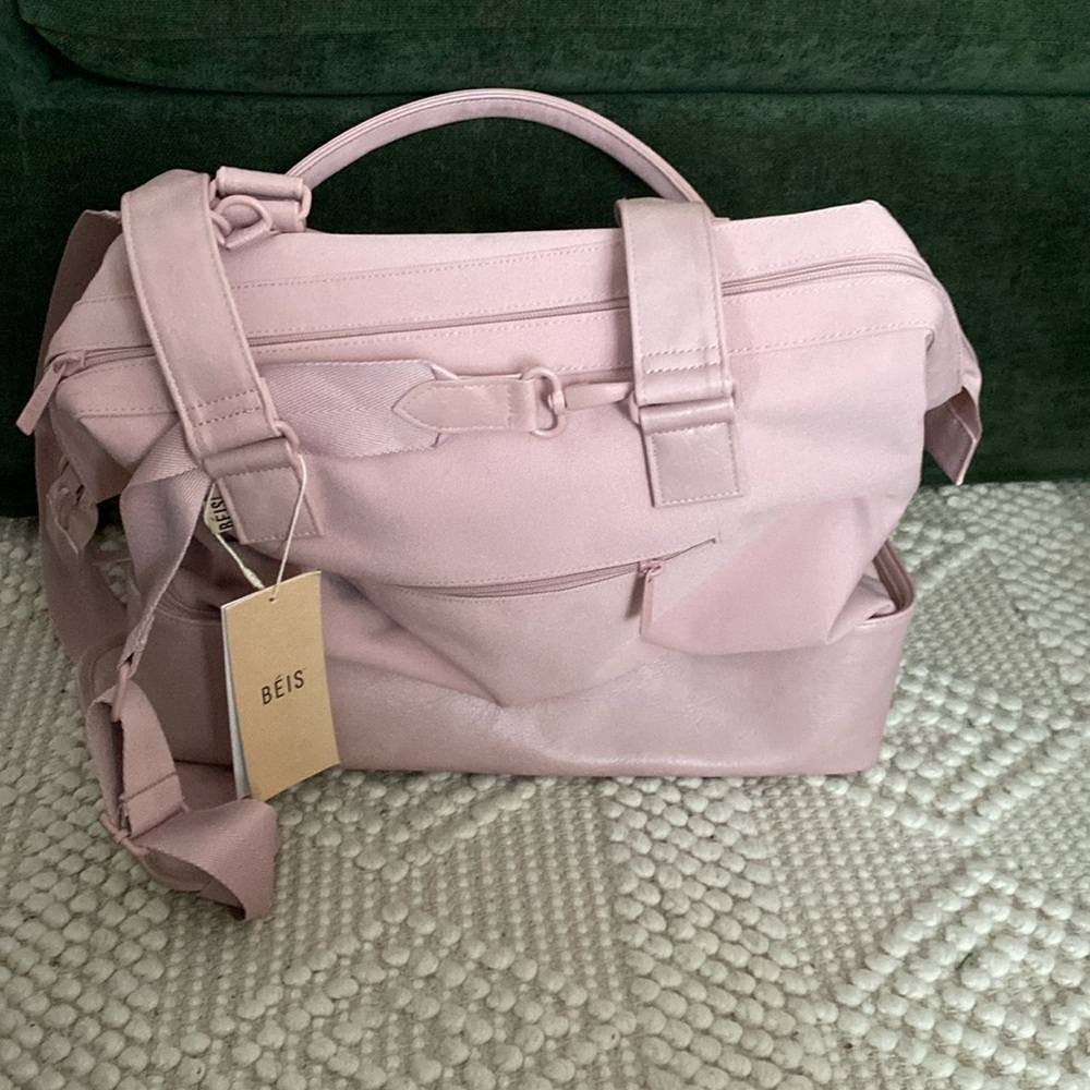 Beis mini weekender - atlas pink